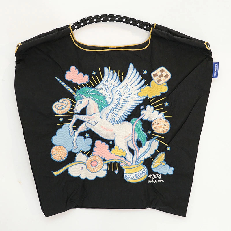 Ball & Chain Tote Bag D.UNICORN