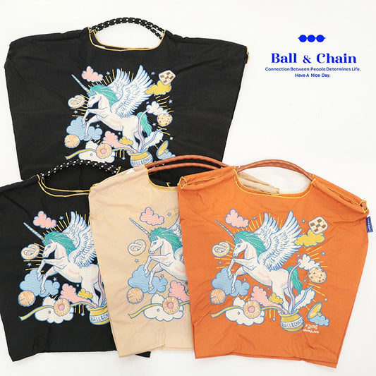 Ball & Chain Tote Bag D.UNICORN