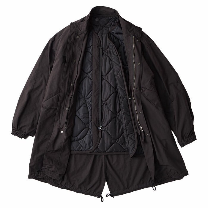 Porter Classic WEATHER MILITARY COAT / LINER NYLON MJ CONNECTION