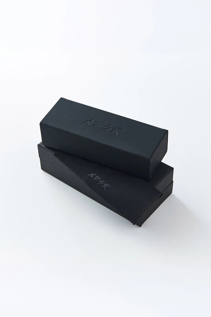 A.D.S.R. SUNGLASSES CALIBRE Shiny Black Lt.Green
