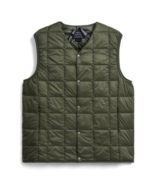 V neck hot sale down vest