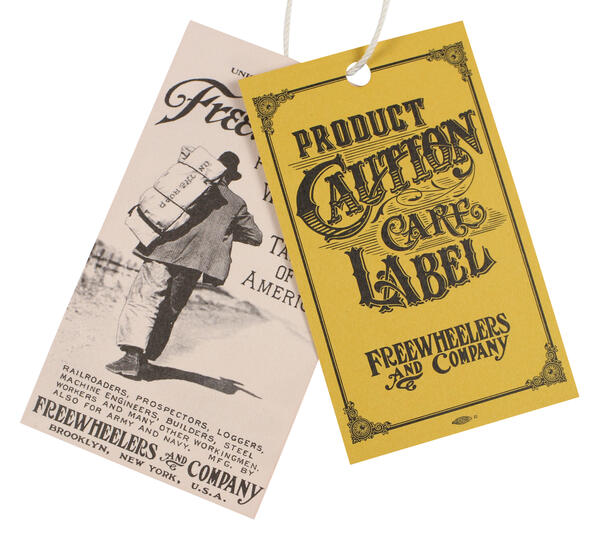 FREEWHEELERS & CO. "BRUCE'S TIRES" CREW NECKED SWEAT SHIRT