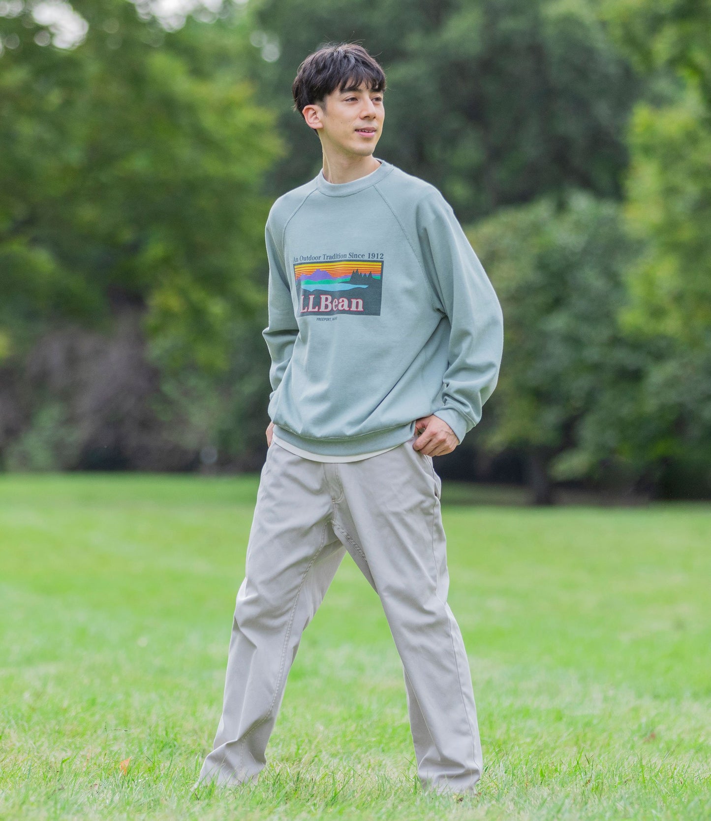 L.L.Bean JAPAN EDITION Portage Crewneck Sweatshirt