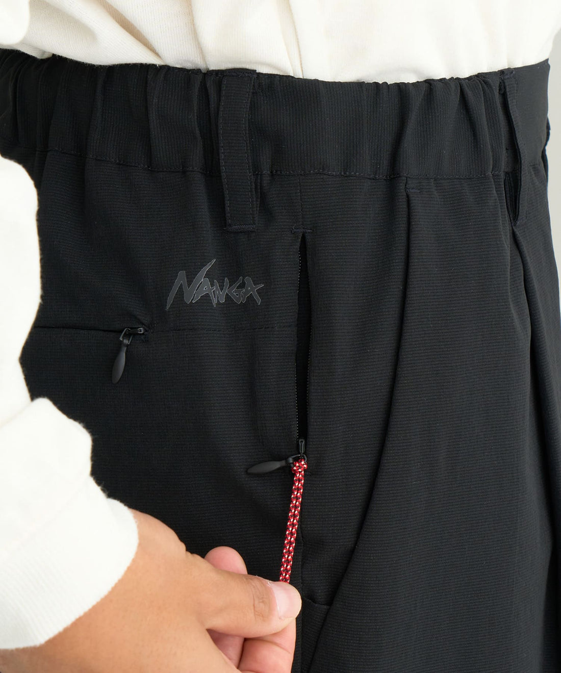 NANGA Dot Air COMFY TUCK TAPERED PANTS