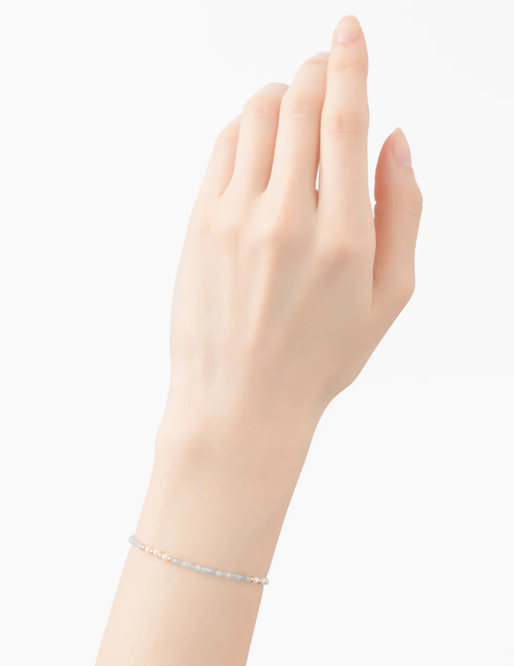 MARIHA Dream Dust Bracelet Pearl (3p) x Aquamarine 18cm