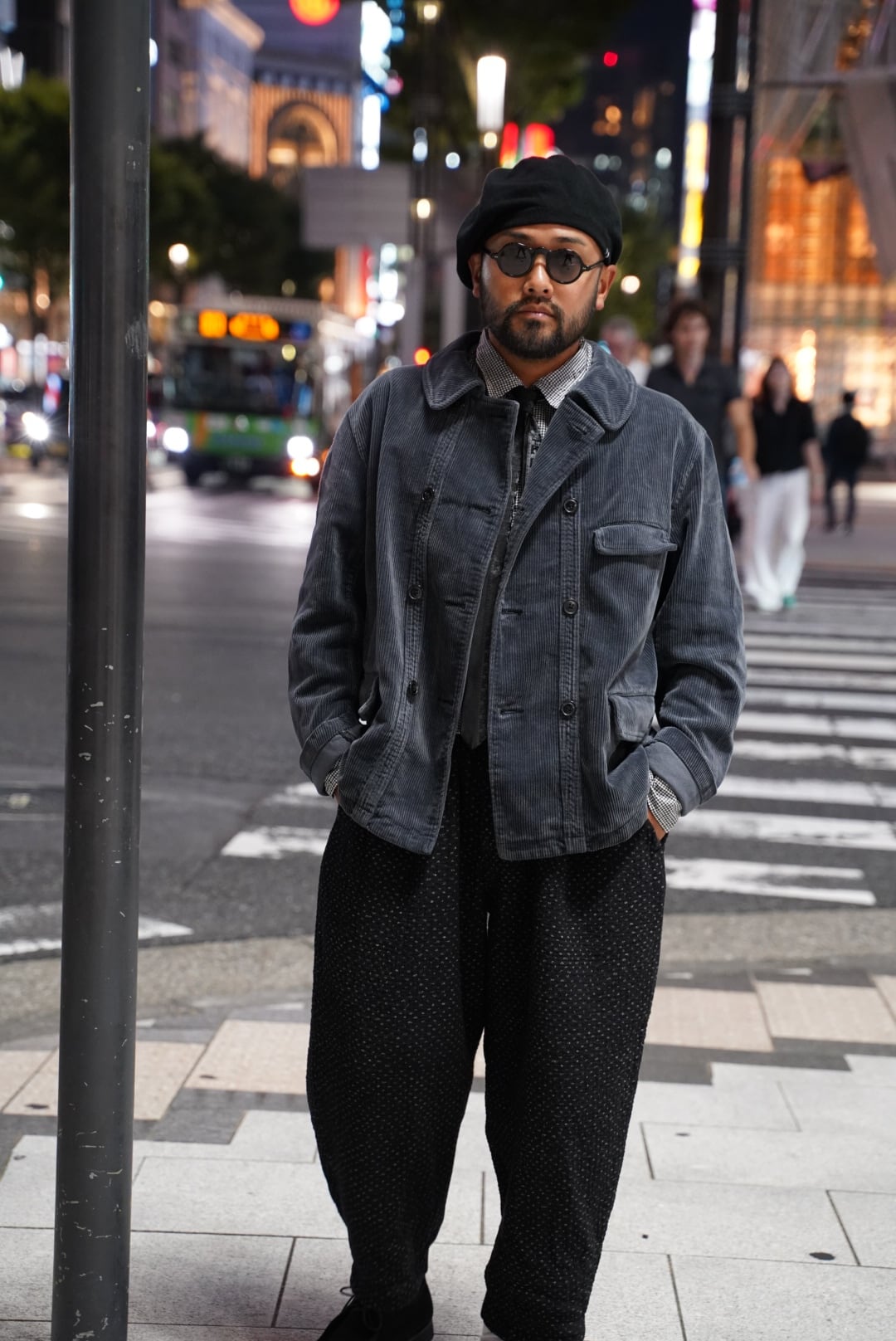 Porter Classic NEW SASHIKO BEBOP PANTS