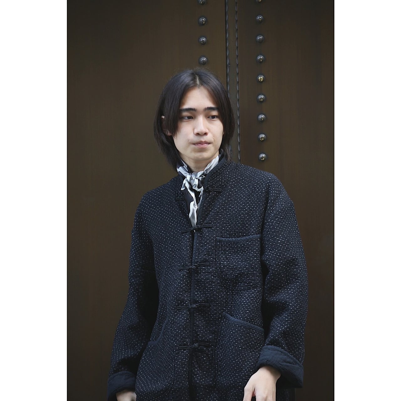 Porter Classic NEW SASHIKO CHINESE JACKET