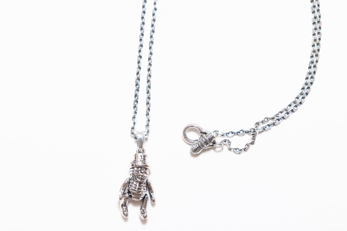 Peanuts&Co TEDDY PEANUTS (silver) + silver chain