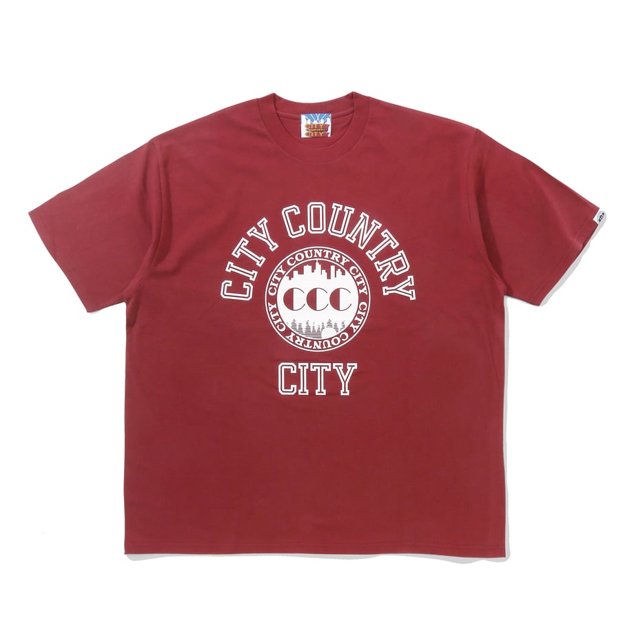 CITY COUNTRY CITY Cotton T-shirt College Logo