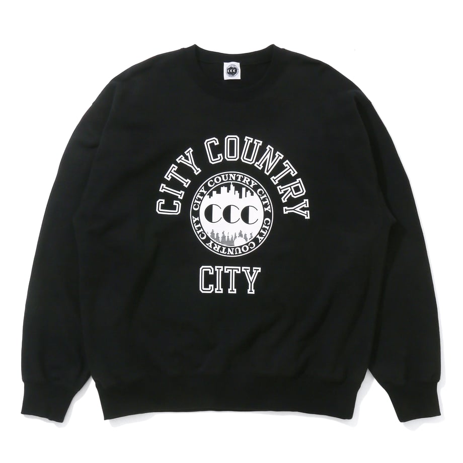 CITY COUNTRY CITY Cotton Sweat Shirt College Logo