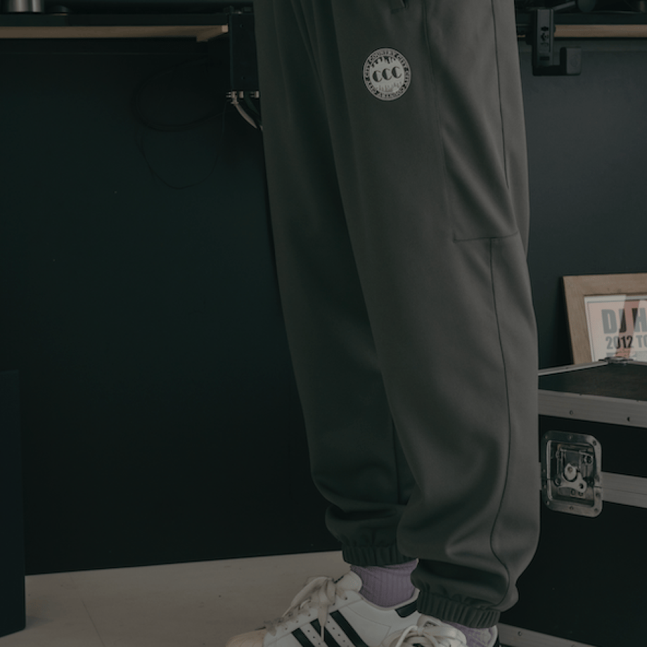 City Country City Embroiderd Logo Switching Track Pants