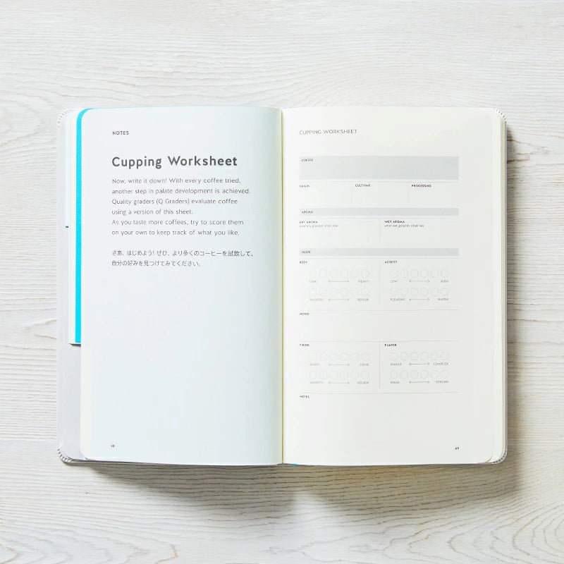 Blue Bottle Coffee Custom Edition Journal | Coffee Notebook Moleskine Original Cupping Tasting