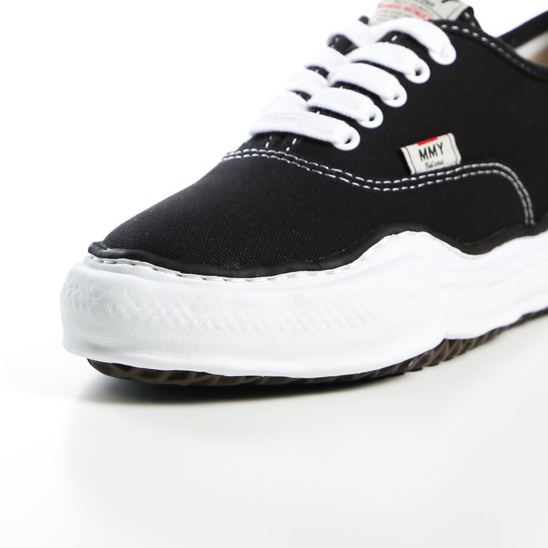 Maison MIHARA YASUHIRO BAKER Original Sole Canvas Lowtop Sneaker Black