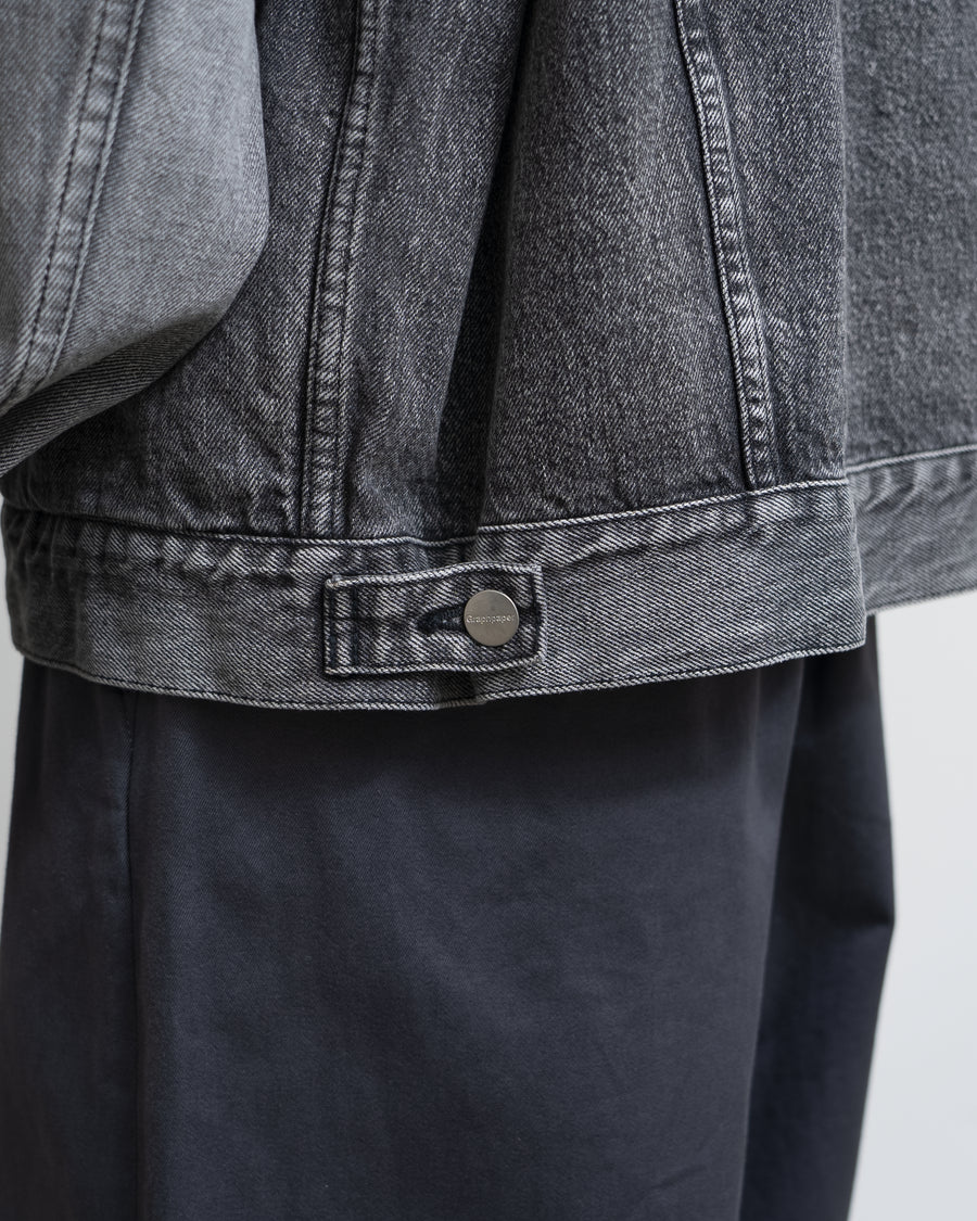 Graphpaper Selvage Denim Trucker Jacket - Light Fade