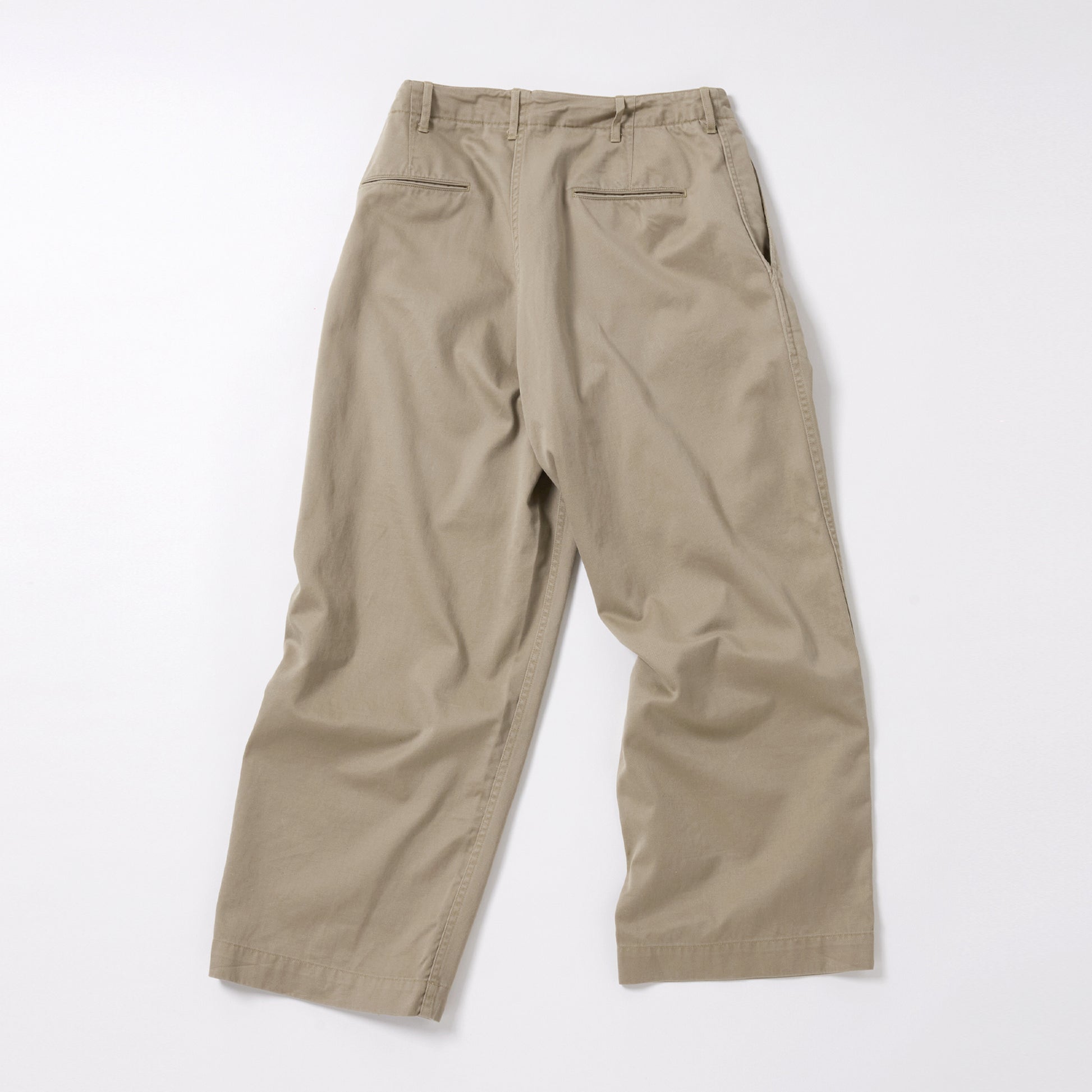 GOLD SELVEDGE WEAPON WIDE TROUSERS