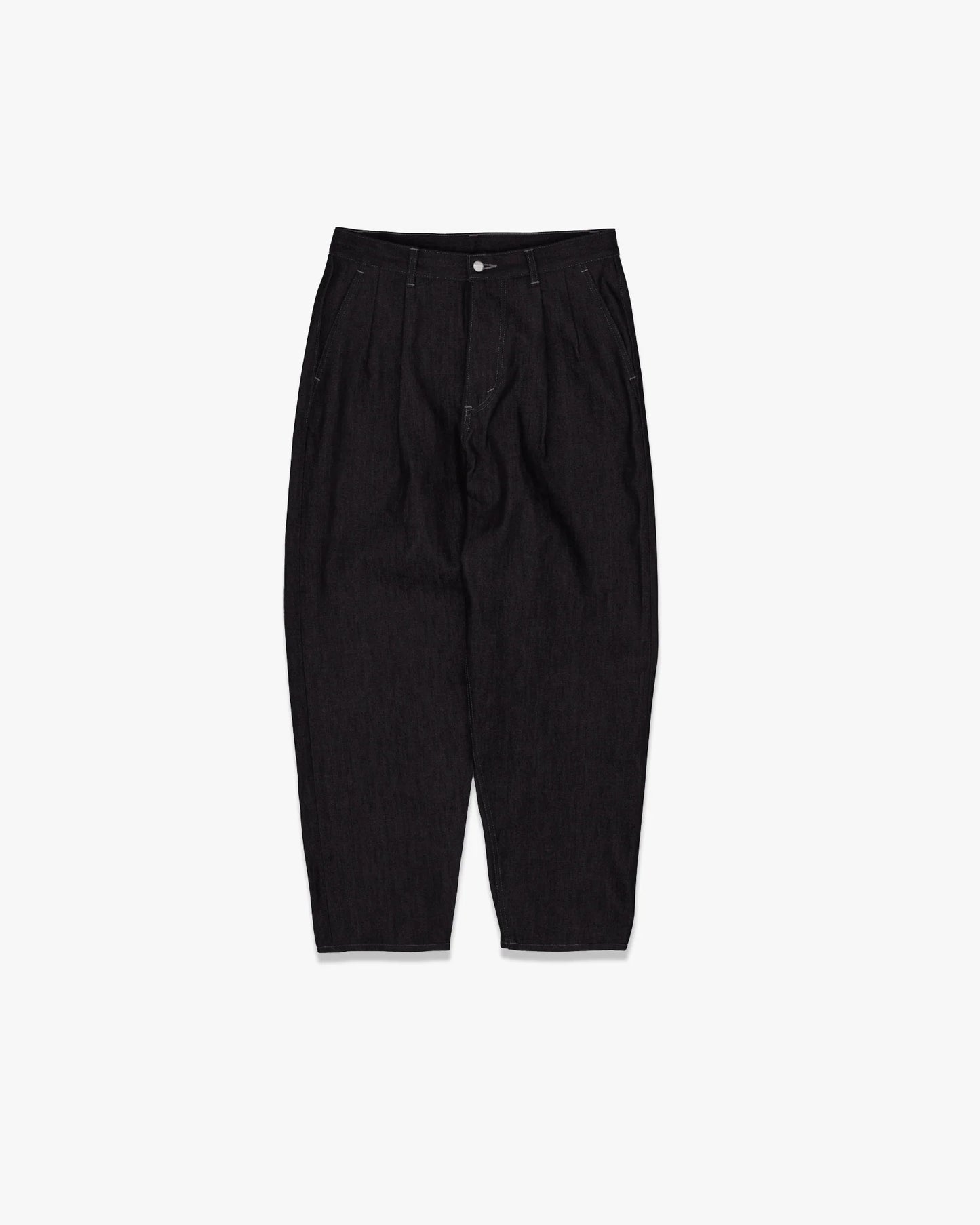Graphpaper Two Tuck Tapered Pants サイズ2 Graphpaper Selvage Denim Two Tuck Tapered Pants - RIGID