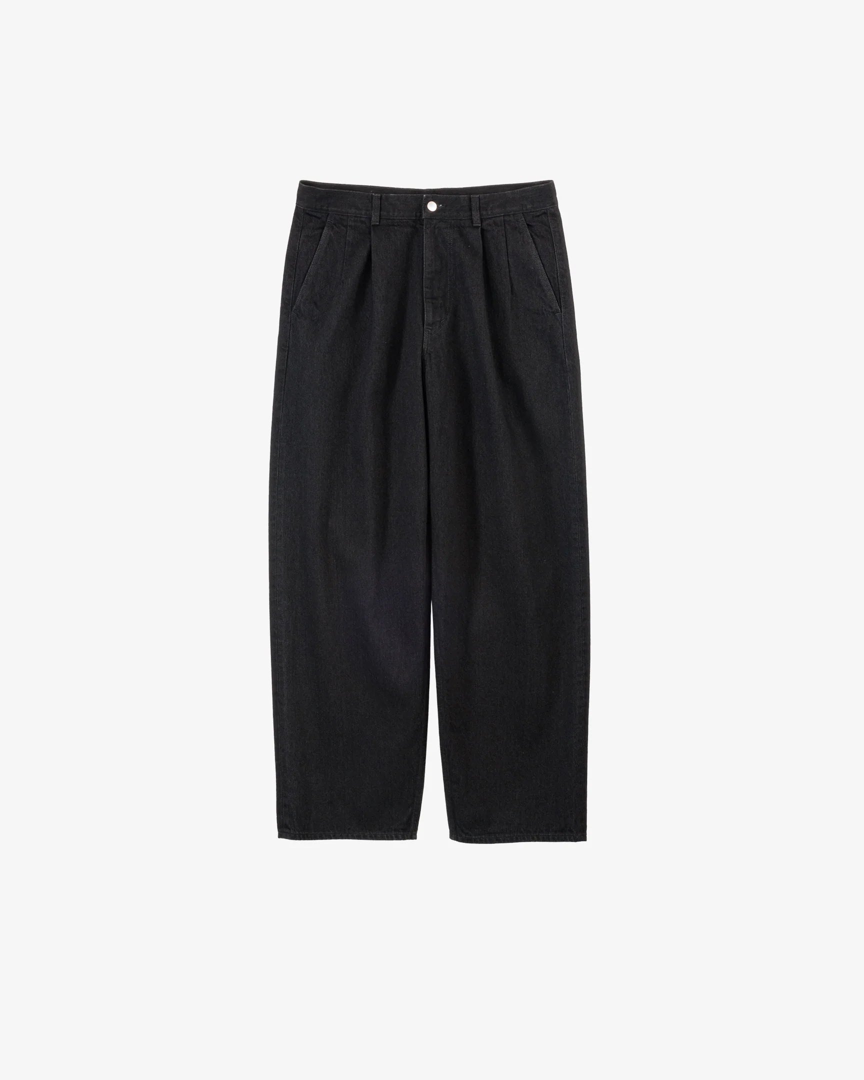 Graphpaper Denim Two Tuck Pants 2サイズ Graphpaper - Selvage Denim Two Tuck Wide Pants-LIGHT FADE