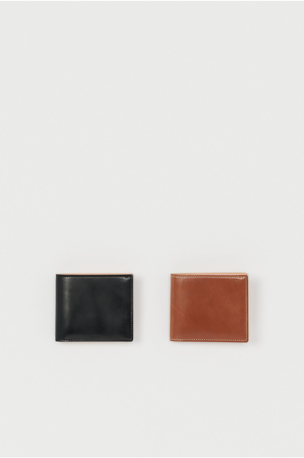 Hender Scheme half folded wallet cordovan