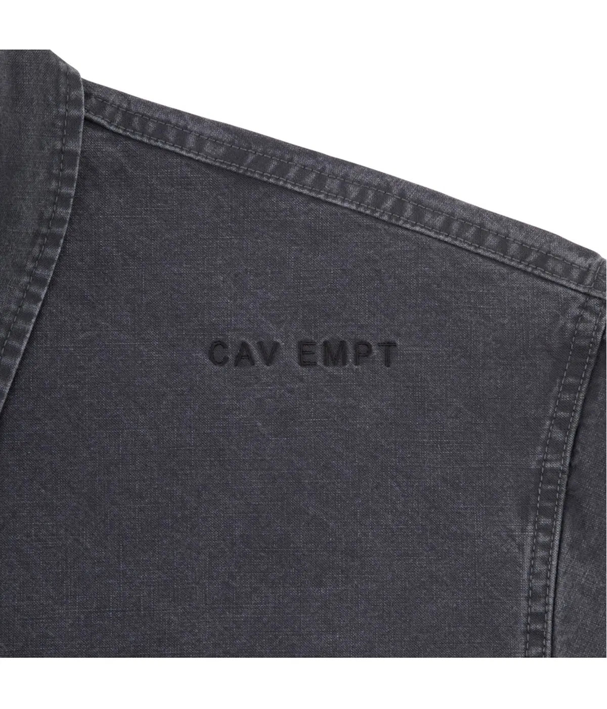 Cav Empt C.E WASHED COTTON CANVAS ZIP JACKET