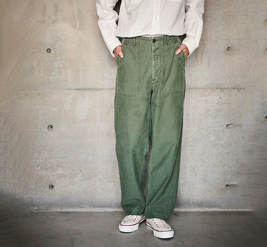 orSlow US ARMY FATIGUE PANTS Green Used