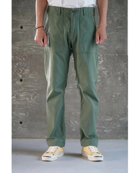orSlow US ARMY SLIM FIT FATIGUE PANTS (green)