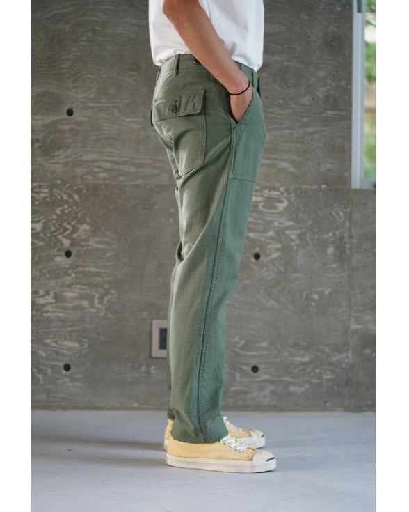 orSlow US ARMY SLIM FIT FATIGUE PANTS (green)