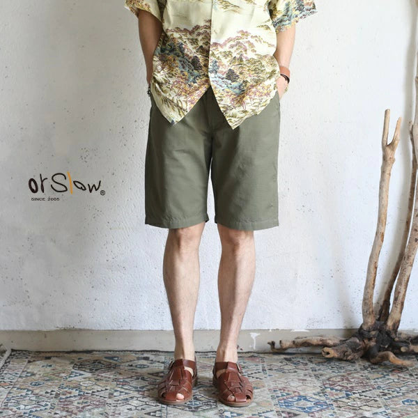 orSlow NEW YORKER SHORTS Army Green