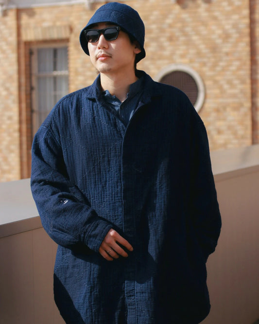 Porter Classic SEA ISLAND SASHIKO NEW ARTIST JACKET (LIMITED)