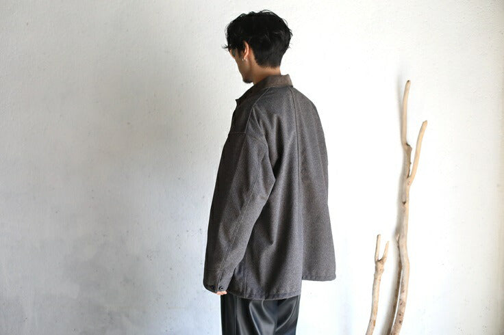 orSlow HOUNDSTOOTH RELAX FIT COVERALL BROWN HOUND'S TOOTH