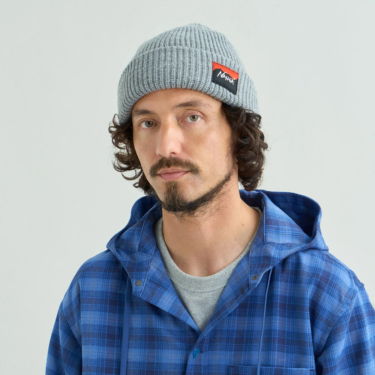 NANGA BOX LOGO BULKY BEANIE