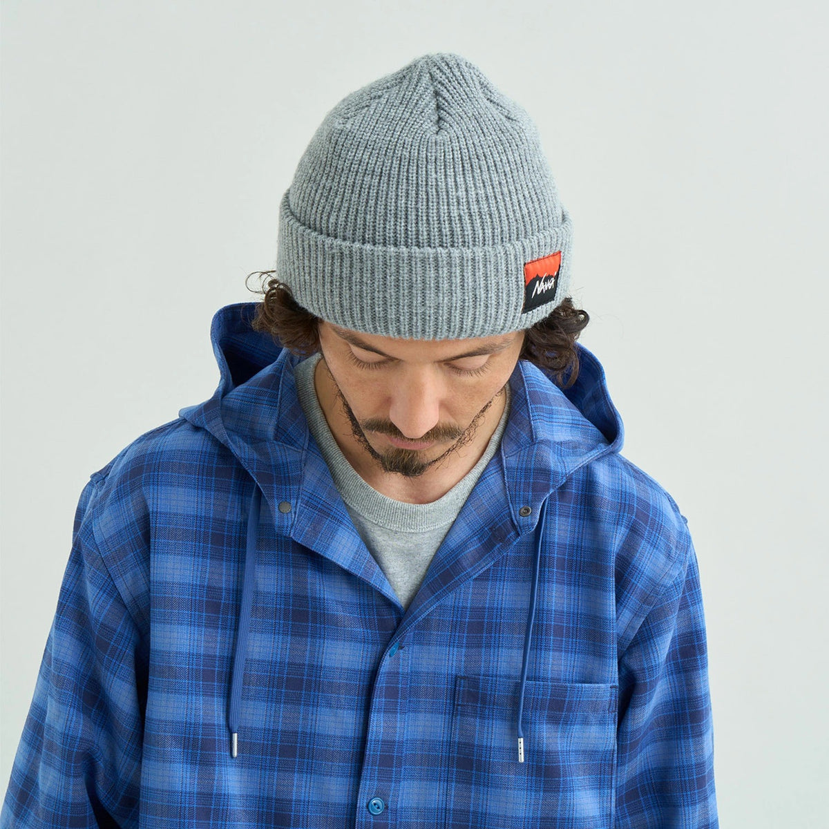 NANGA BOX LOGO BULKY BEANIE