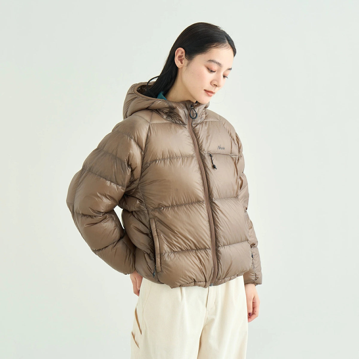 NANGA MOUNTAIN LODGE DOWN HOODIE JACKET W