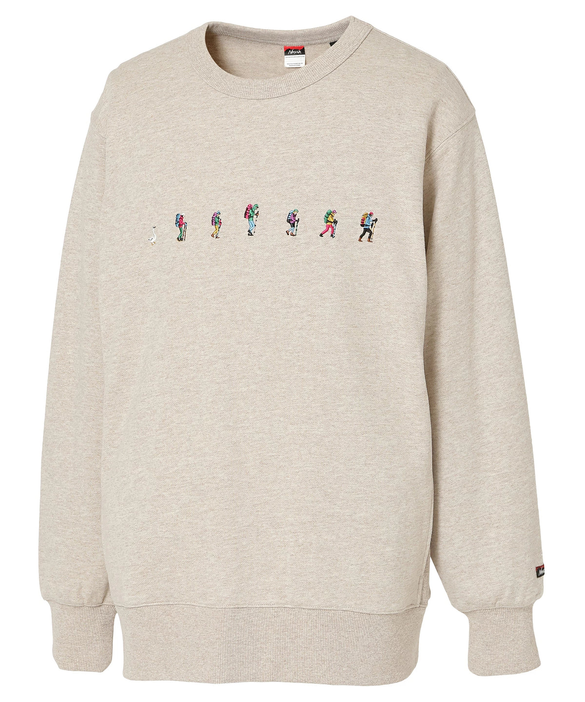 NANGA ECOHYBRID TRAVERSE EMB SWEAT
