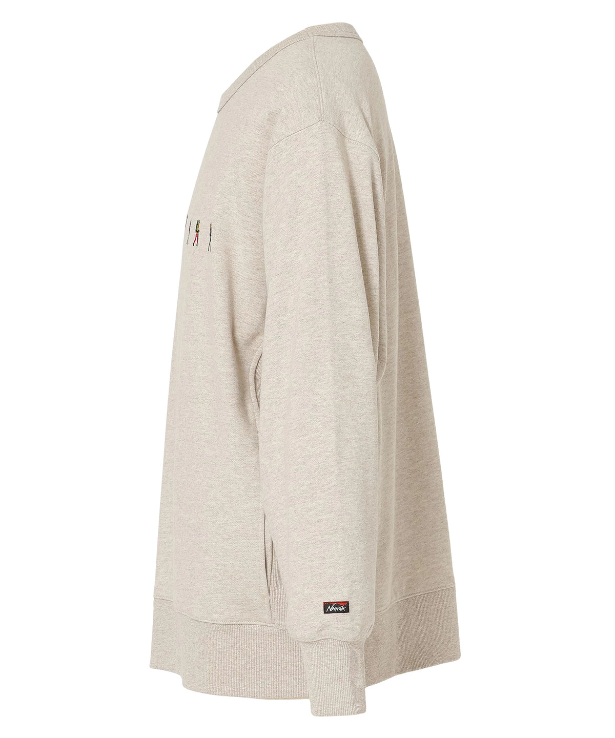 NANGA ECOHYBRID TRAVERSE EMB SWEAT