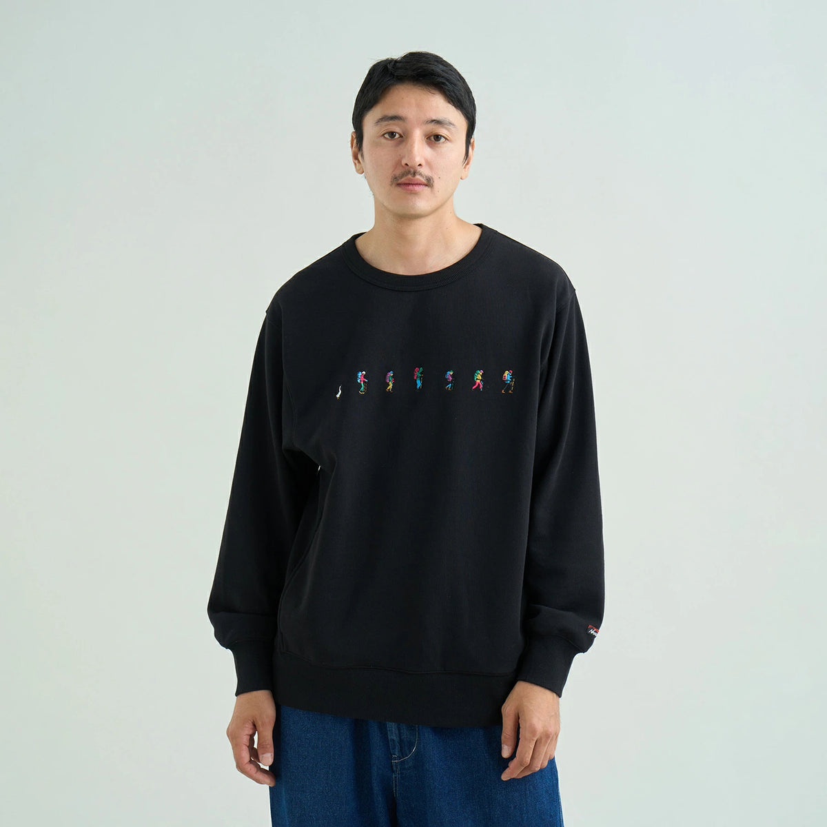 NANGA ECOHYBRID TRAVERSE EMB SWEAT