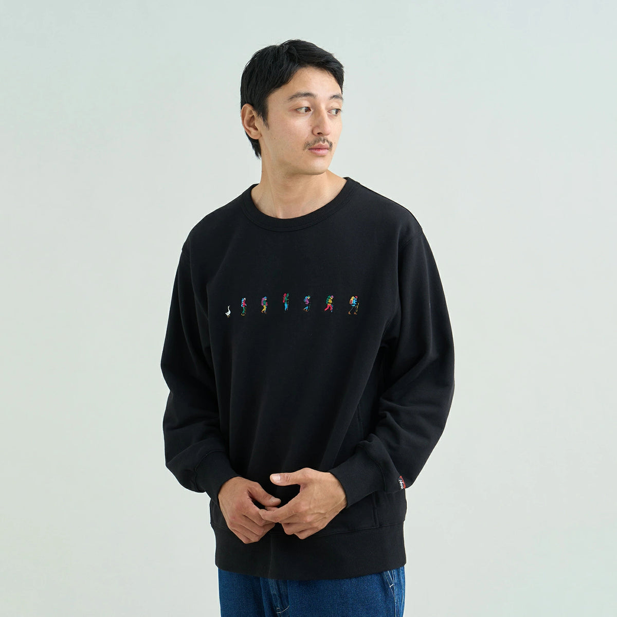 NANGA ECOHYBRID TRAVERSE EMB SWEAT