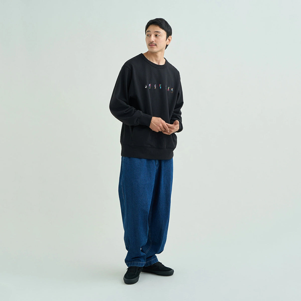 NANGA ECOHYBRID TRAVERSE EMB SWEAT
