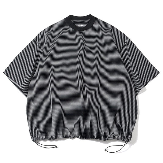 is-ness BALLOON BORDER SHORT SLEEVE