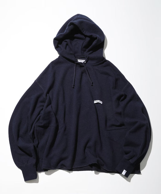 CAHLUMN Wool Cotton Loop Back Sweat Hoodie