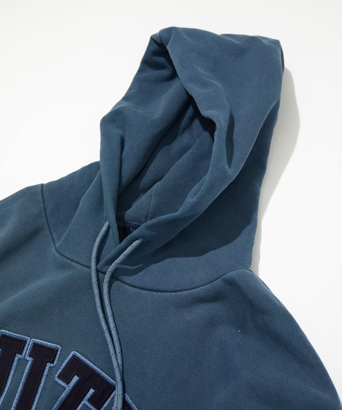 NAUTICA JAPAN Pigment Dyed Arch Logo Sweat Hoodie