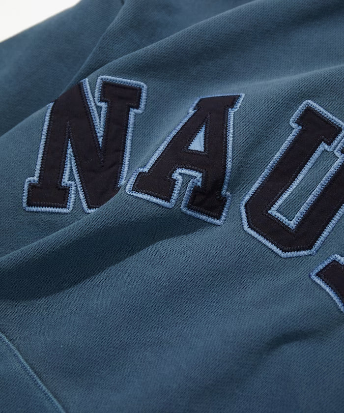 NAUTICA JAPAN Pigment Dyed Arch Logo Sweat Hoodie