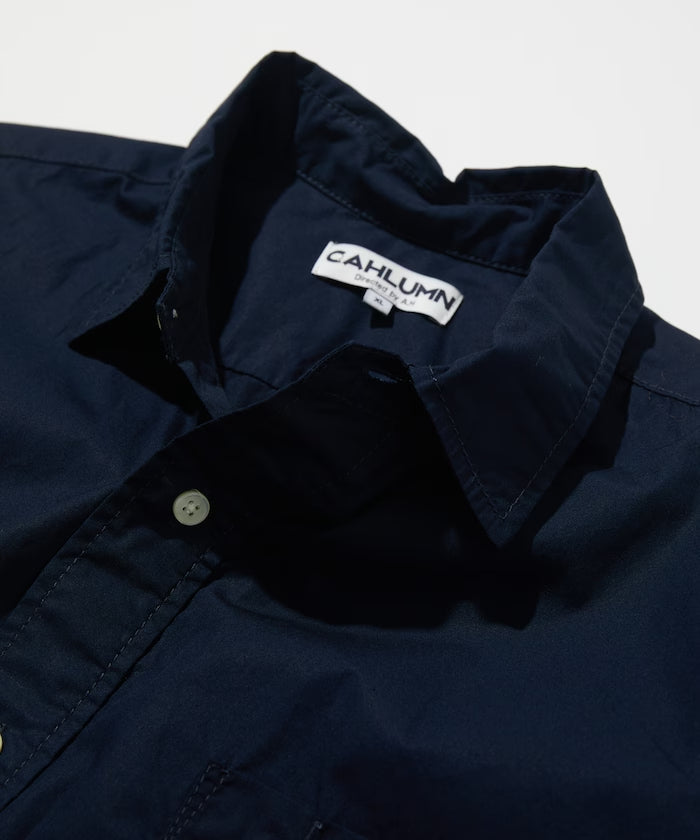 CAHLUMN Magazine Pocket Chain Stitch Shirt – unexpected store