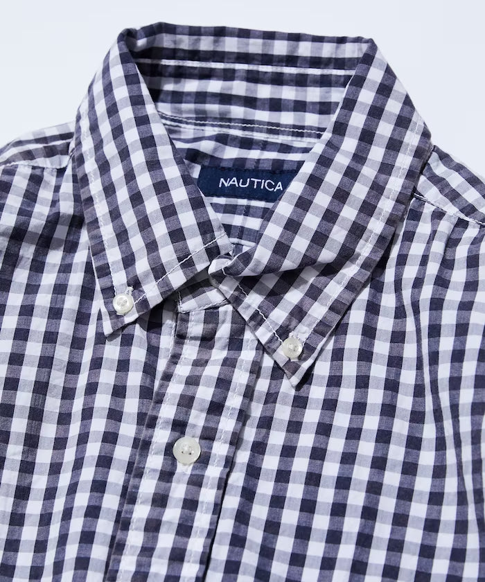 NAUTICA JAPAN Faded L/S Shirt (Broadcloth Check)