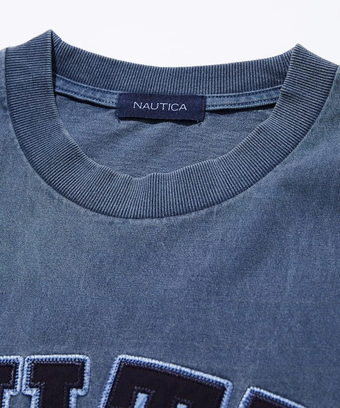 NAUTICA JAPAN Pigment Dyed Arch Logo S/S Tee