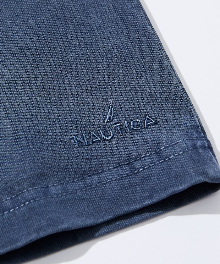 NAUTICA JAPAN Pigment Dyed Arch Logo S/S Tee