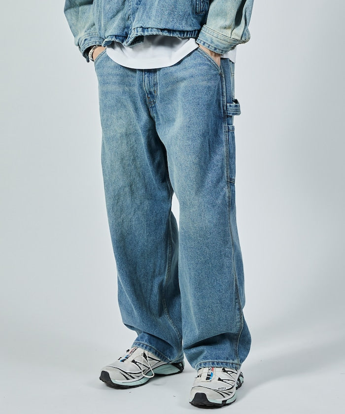 NAUTICA JAPAN Crushed Denim Pants