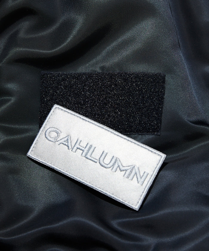 CAHLUMN 3M Reflector Patch Magazine Pocket Nylon Twill Flight Jacket “MA-1”