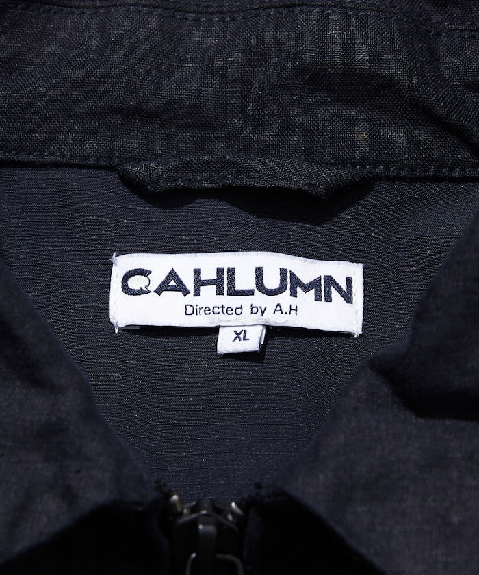 CAHLUMN Linen Heli Crew Jacket
