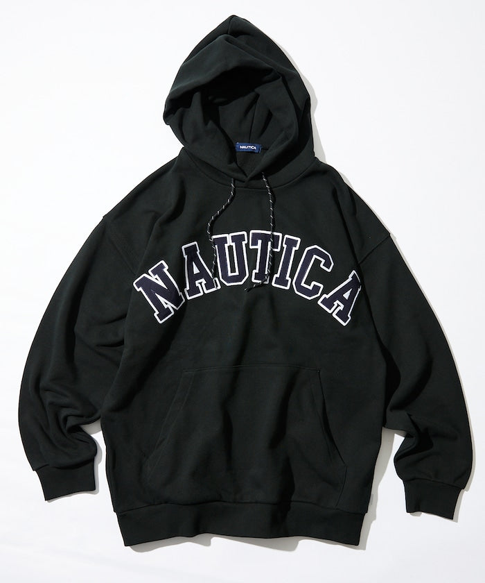 NAUTICA JAPAN Arch Logo Sweat Hoodie