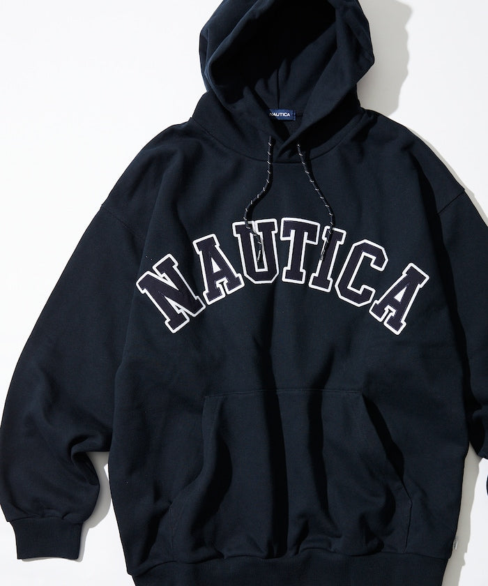 NAUTICA JAPAN Arch Logo Sweat Hoodie